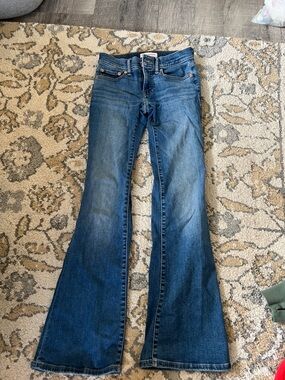 Lucky Brand Dark Blue Flare Jeans